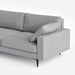 תמונה מזווית מספר 4 של המוצר DIOP | ספה תלת-מושבית מודרנית עם שזלונג
