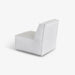 תמונה מזווית מספר 2 של המוצר DAVIAN | כורסא בעיצוב נורדי מרופדת בבד בוקלה