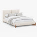 תמונה מזווית מספר 1 של המוצר MALAR | מיטה מרופדת מעוצבת בסגנון מודרני