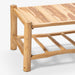 תמונה מזווית מספר 3 של המוצר AGRIGENTO | שולחן גן כפרי מעץ טיק