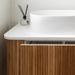 תמונה מזווית מספר 3 של המוצר AFU | ארון אמבט מעוגל וצף, מעוצב בסגנון נורדי