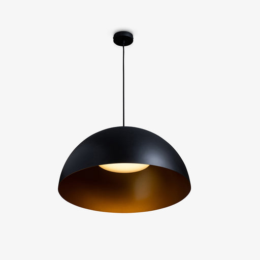 מעבר לעמוד מוצר MALAGA | מנורת תליה מעוצבת בגווני שחור וזהב