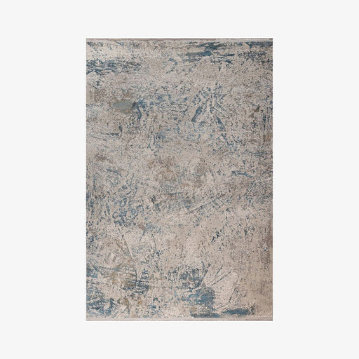 מעבר לעמוד מוצר BRINDA | שטיח מעוצב בגווני בז' כחול ואפור