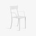 תמונה מזווית מספר 4 של המוצר AUSTIN | כיסא גן מעוצב עם משענות יד
