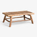 תמונה מזווית מספר 1 של המוצר NAOMI | שולחן גן כפרי מעץ טיק