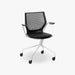 תמונה מזווית מספר 1 של המוצר Lindau | כיסא משרדי מודרני בגווני שחור ולבן