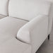 תמונה מזווית מספר 7 של המוצר LISA | ספה פינתית בז' אפרפר מודרנית לסלון מבד אריג רחיץ