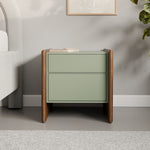 JORNO | שידת לילה מעץ 50/40 ס"מ, עם מגירות