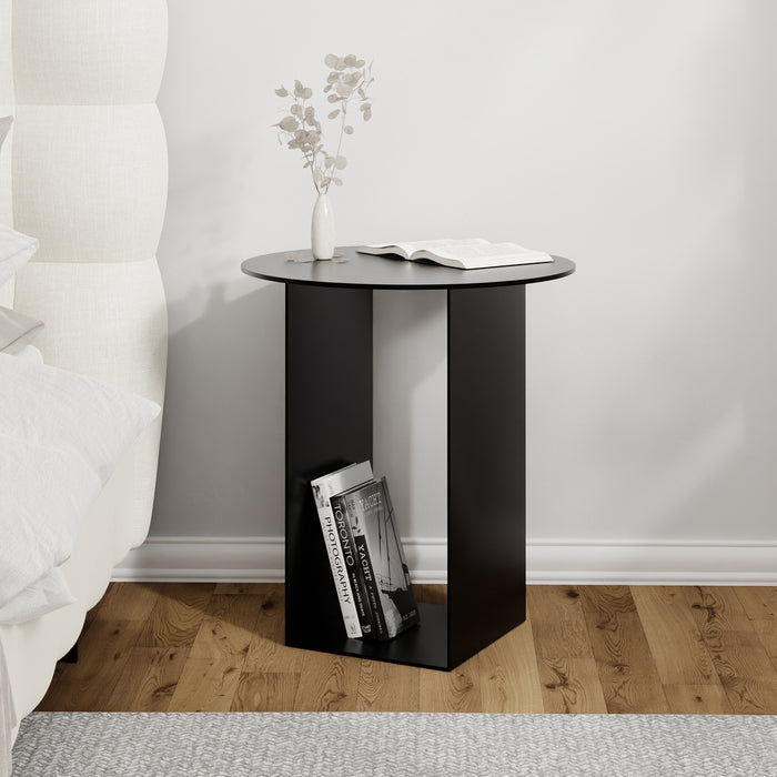 OYCER | שולחן צד עגול בעיצוב מודרני