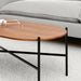 תמונה מזווית מספר 6 של המוצר Springerton | שולחן סלון אובלי מעץ, בגוון אגוז ובשילוב ברזל