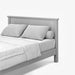 תמונה מזווית מספר 3 של המוצר BREDA | מיטה מודרנית מעץ מלא