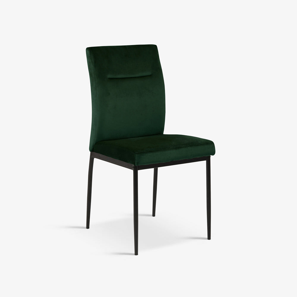 YANTI | כיסא מודרני מרופד בבד קטיפתי - KUALA