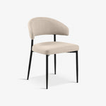 DECAGON | כיסא מודרני מרופד עם גב מעוגל - KUALA