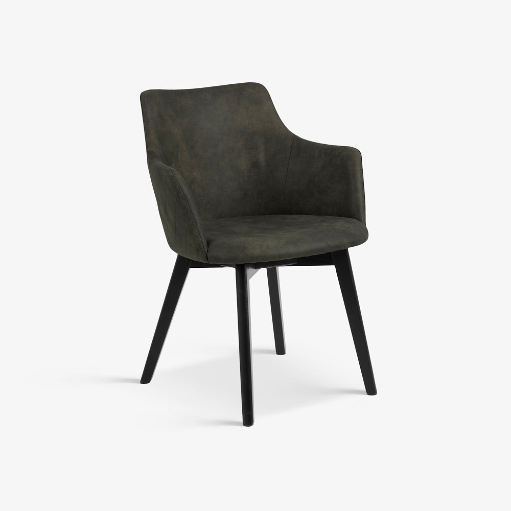 SHIL | כיסא מודרני מרופד עם משענות יד - KUALA