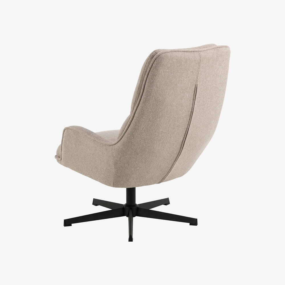 REGENT | כורסת מנהלים מרופדת בבד אריג - KUALA