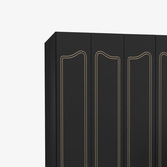 JEM | ארון דלתות פתיחה עשוי עץ תעשייתי בחיפוי מלמין