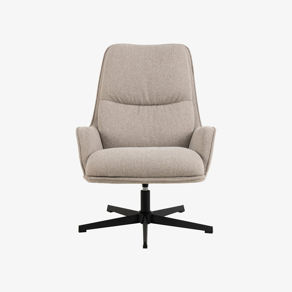 REGENT | כורסת מנהלים מרופדת בבד אריג - KUALA