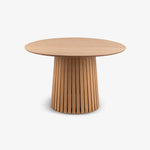 WENU | שולחן אוכל עגול קוטר 120 ס"מ, עד 6 סועדים - KUALA