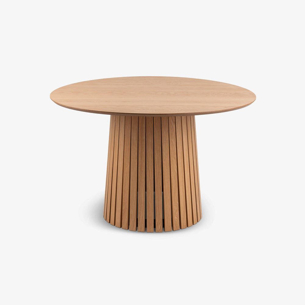 WENU | שולחן אוכל עגול קוטר 120 ס"מ, עד 6 סועדים