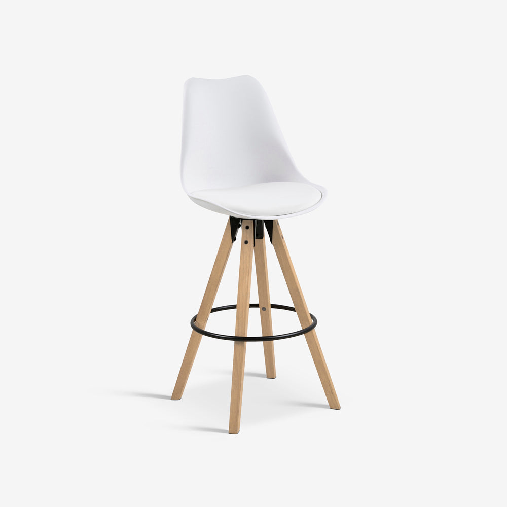 KUB | כיסא בר מרופד ומעוצב בסגנון מודרני - KUALA