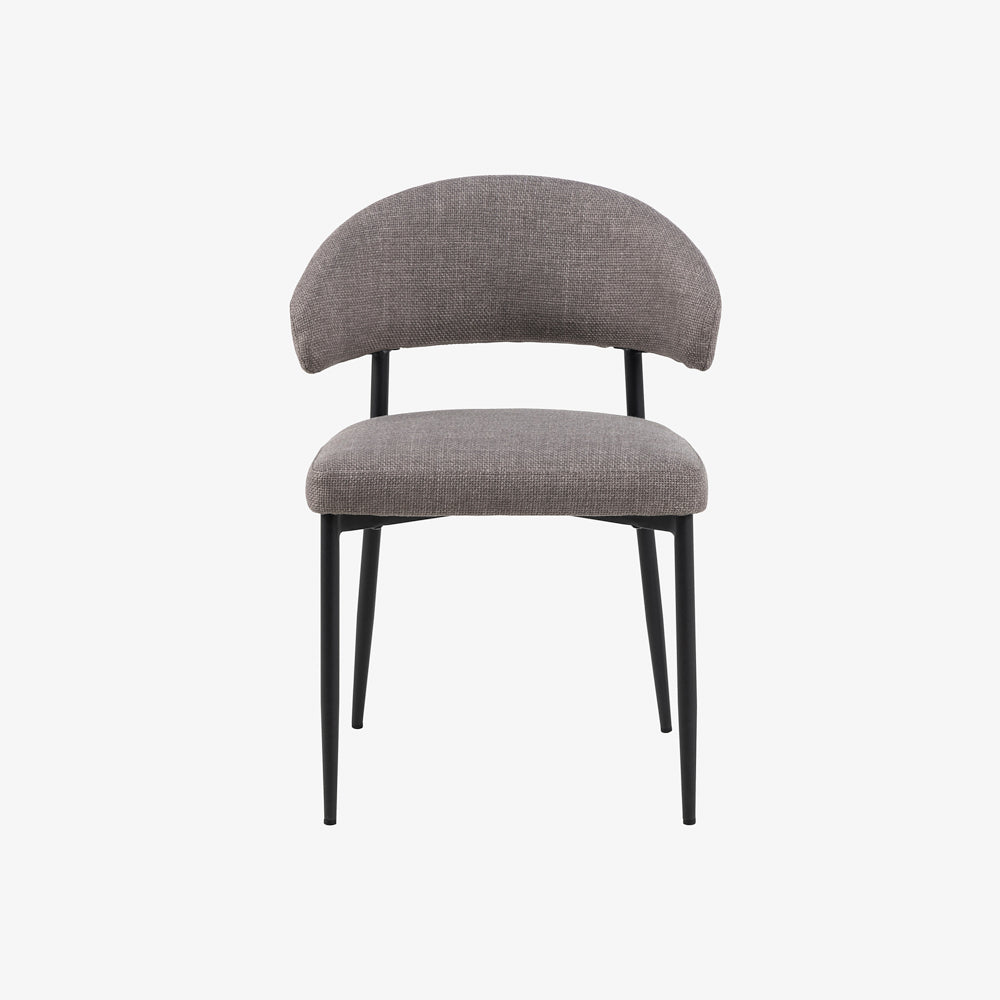 DECAGON | כיסא מודרני מרופד עם גב מעוגל - KUALA