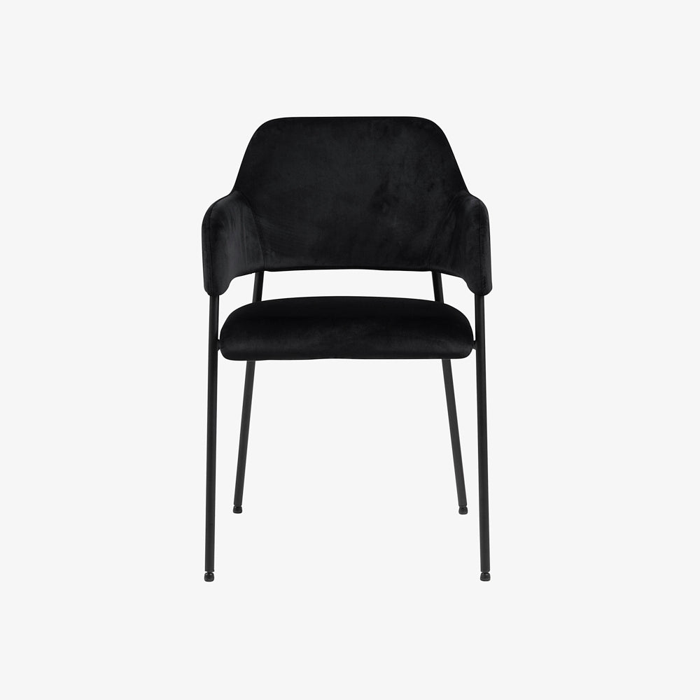 FLIT | כיסא מודרני מרופד עם משענות יד - KUALA