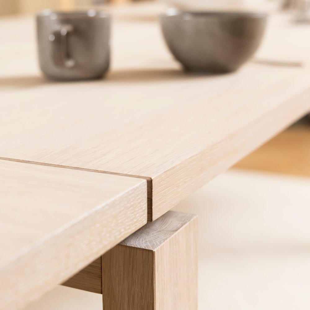 IAGO | שולחן אוכל מלבני 200/100 ס"מ, נפתח ל-300 ס"מ עד 14 סועדים