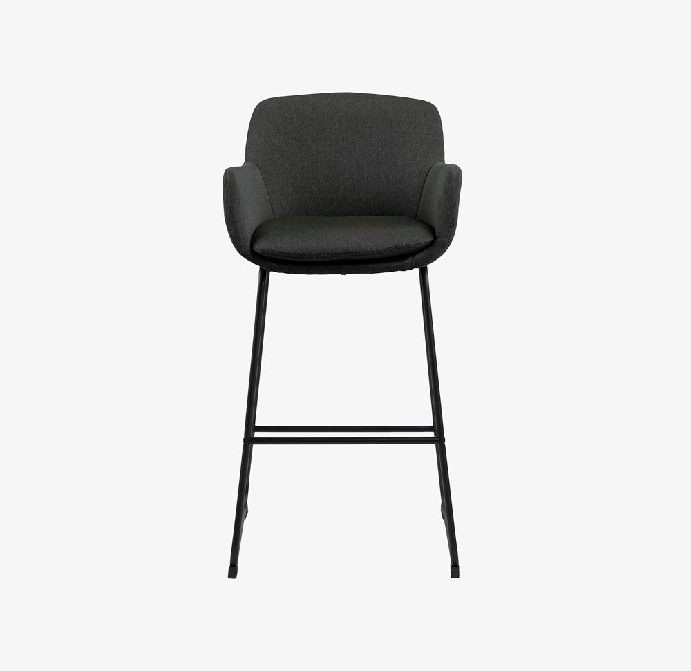 TRITON | כיסא בר מרופד ומעוצב בסגנון מודרני - KUALA