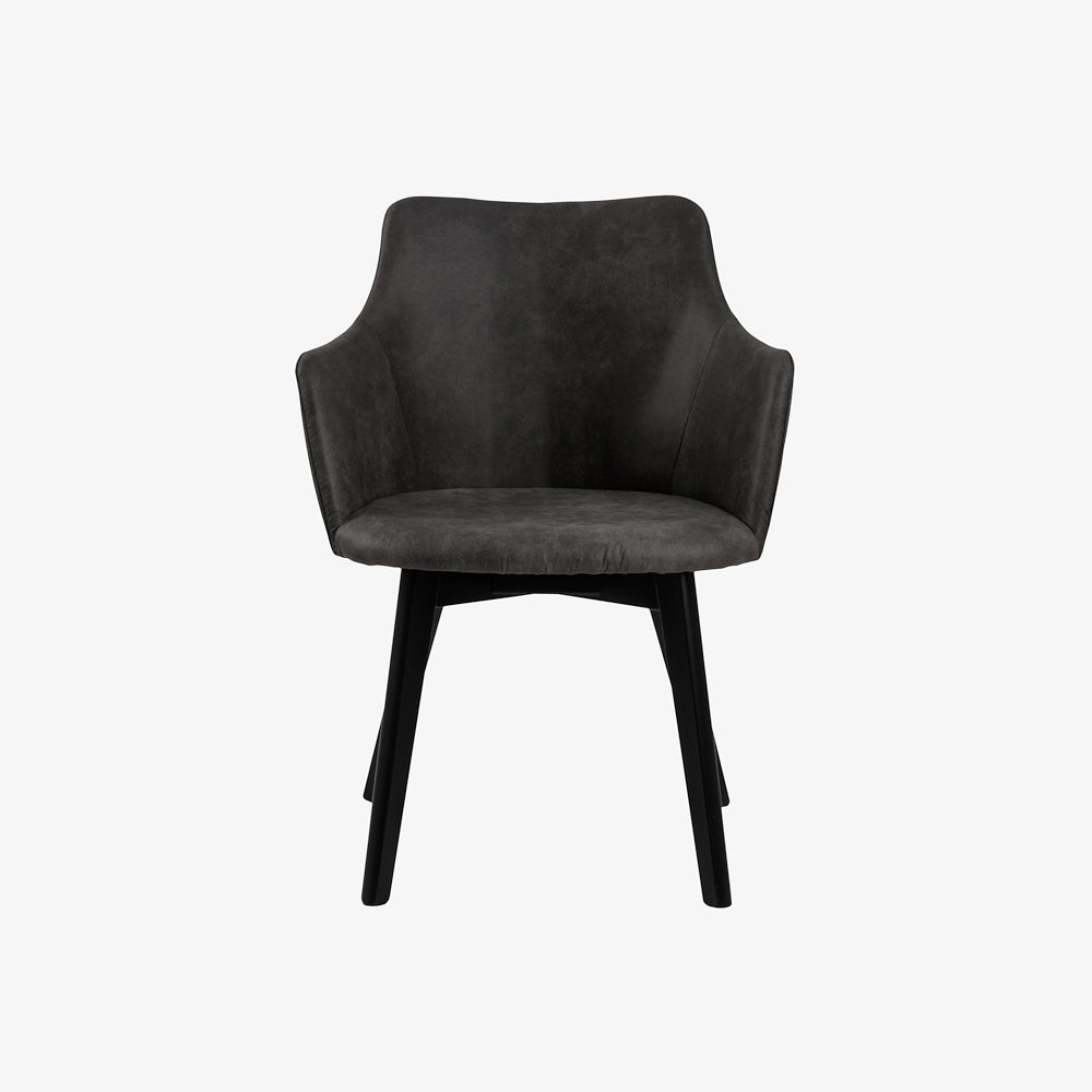 SHIL | כיסא מודרני מרופד עם משענות יד - KUALA