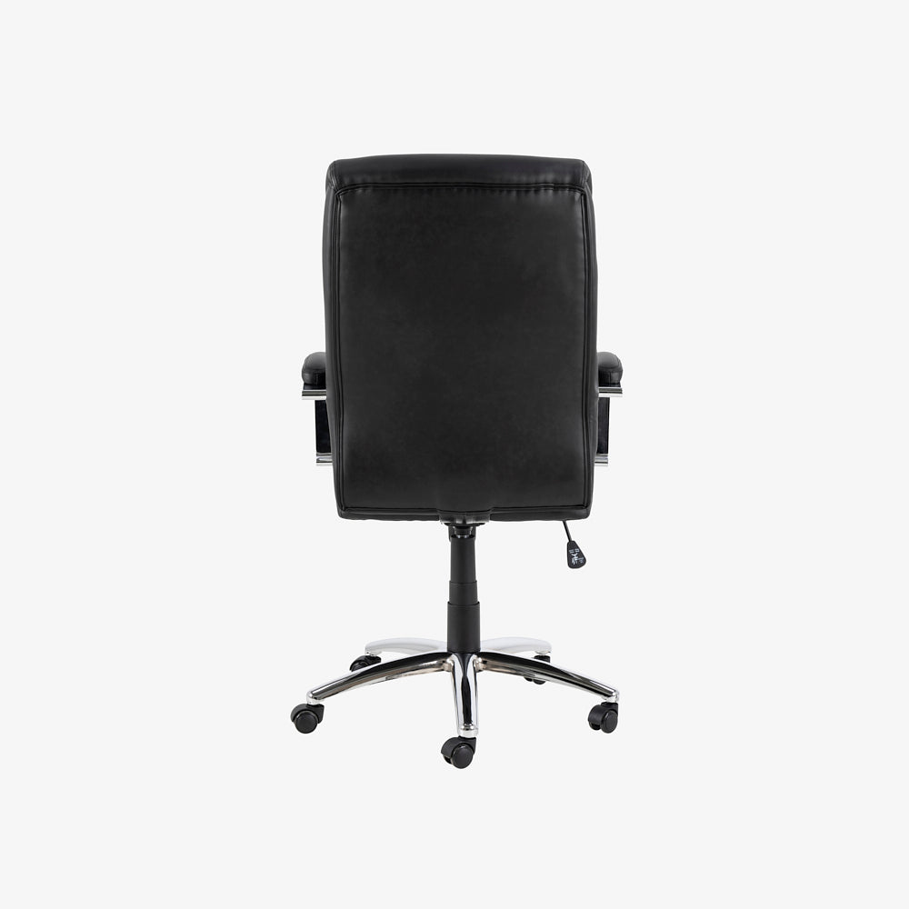 RUI | כורסת מנהלים מרופדת בבד דמוי עור - KUALA