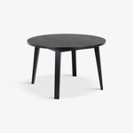 WENA | שולחן אוכל עגול קוטר 120 ס"מ, נפתח ל-220 ס"מ עד 10 סועדים