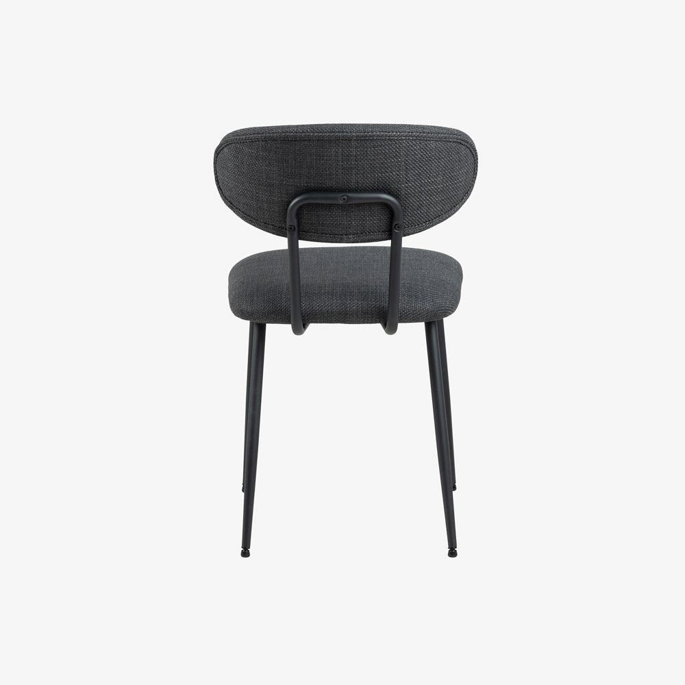 TORUS | כיסא מינמליסטי מרופד בבד אריג - KUALA