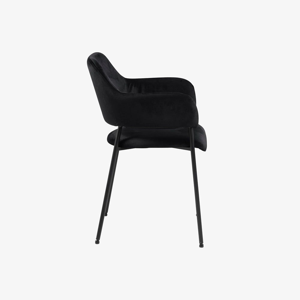 FLIT | כיסא מודרני מרופד עם משענות יד - KUALA