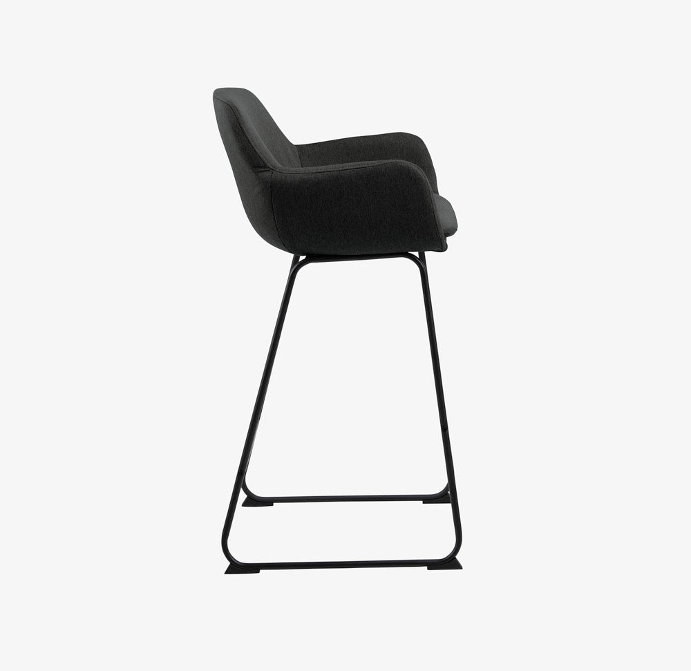 TRITON | כיסא בר מרופד ומעוצב בסגנון מודרני - KUALA