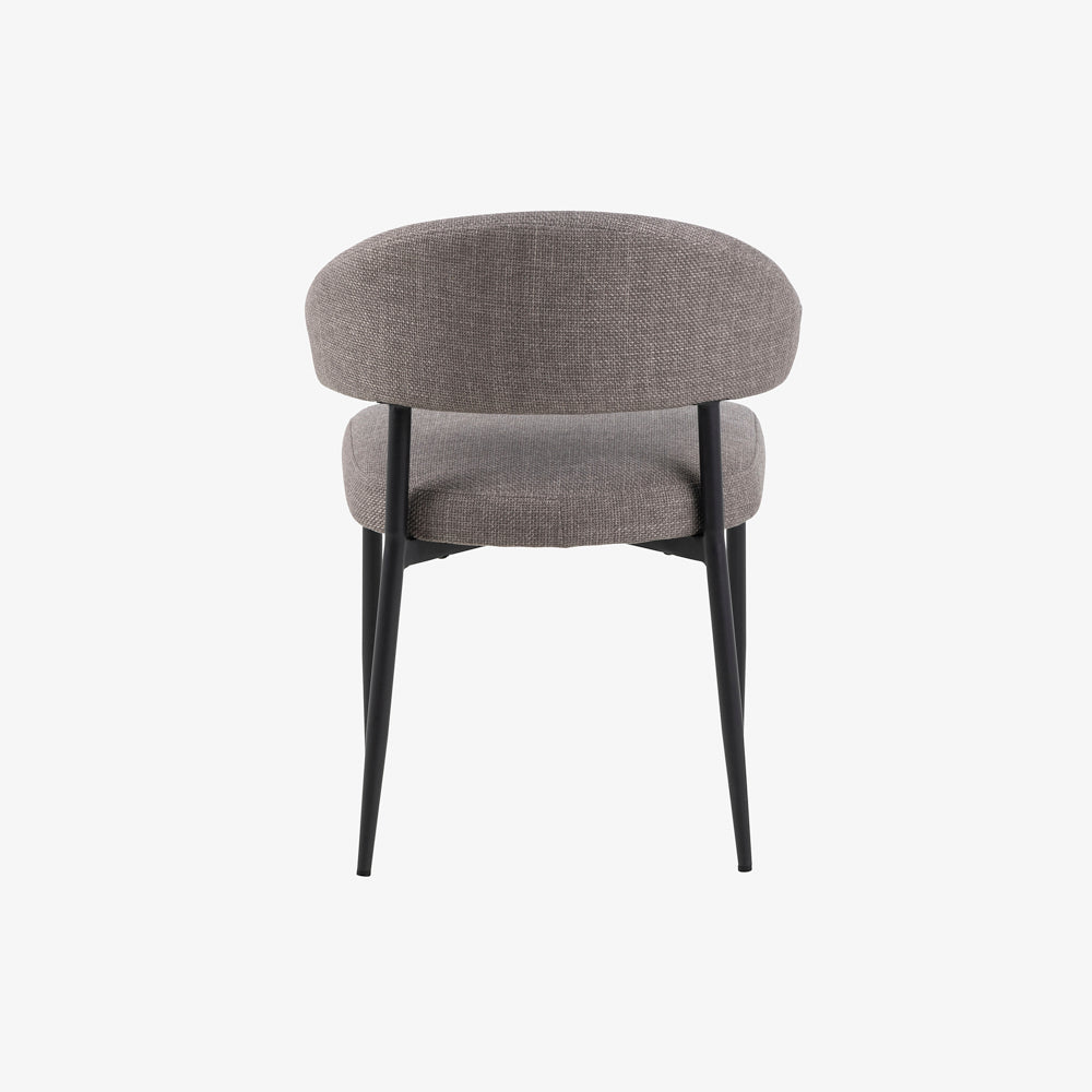 DECAGON | כיסא מודרני מרופד עם גב מעוגל - KUALA