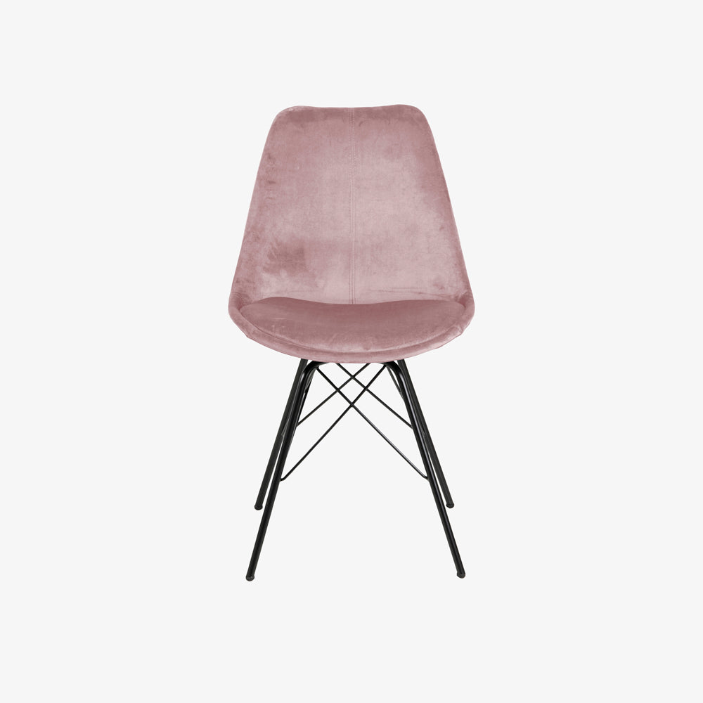 DISCO |  כיסא מודרני מרופד בבד קטיפתי - KUALA