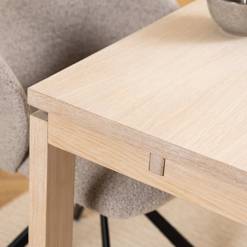 IAGO | שולחן אוכל מלבני 200/100 ס"מ, נפתח ל-300 ס"מ עד 14 סועדים