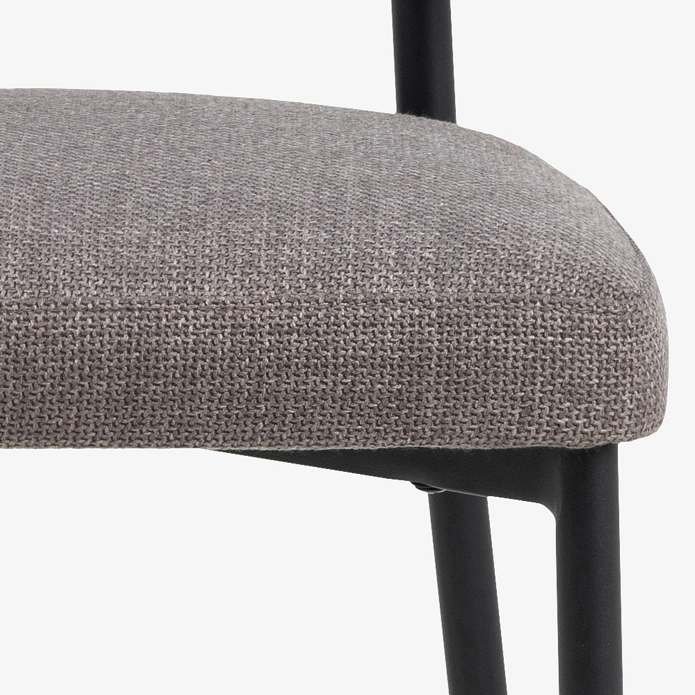 DECAGON | כיסא מודרני מרופד עם גב מעוגל - KUALA