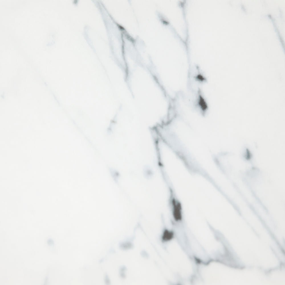 FUMIO | שולחן צד עגול משיש ומתכת, קוטר 50 ס"מ