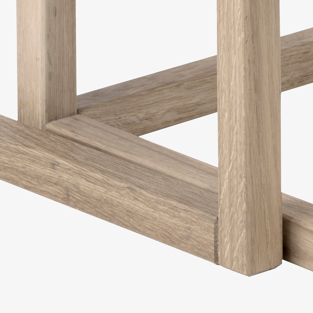 NONA | סט שולחנות סלון ריבועיים מעץ