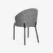 תמונה מזווית מספר 2 של המוצר BADR | כיסא מרופד מעוצב בסגנון מודרני
