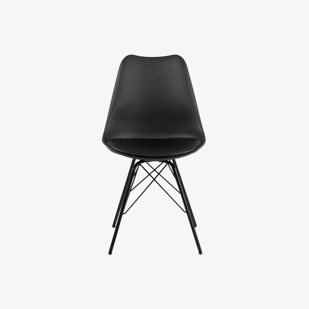 ROCK |  כיסא מודרני מרופד בבד דמוי עור - KUALA