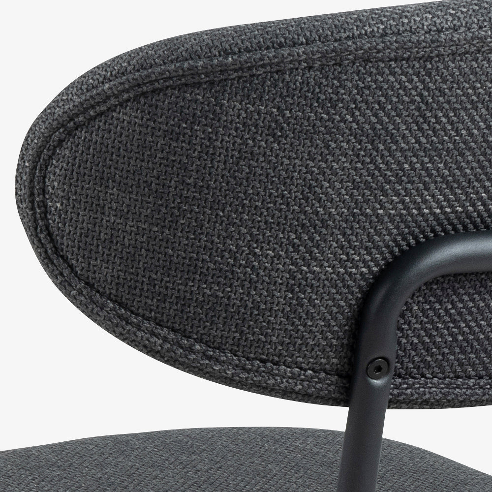 TORUS | כיסא מינמליסטי מרופד בבד אריג - KUALA