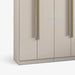 תמונה מזווית מספר 4 של המוצר BAJ | ארון דלתות פתיחה עשוי עץ תעשייתי בחיפוי מלמין