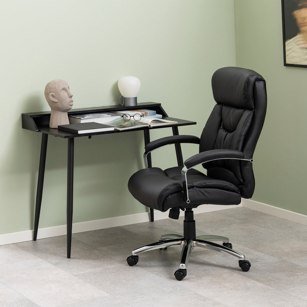 RUI | כורסת מנהלים מרופדת בבד דמוי עור - KUALA