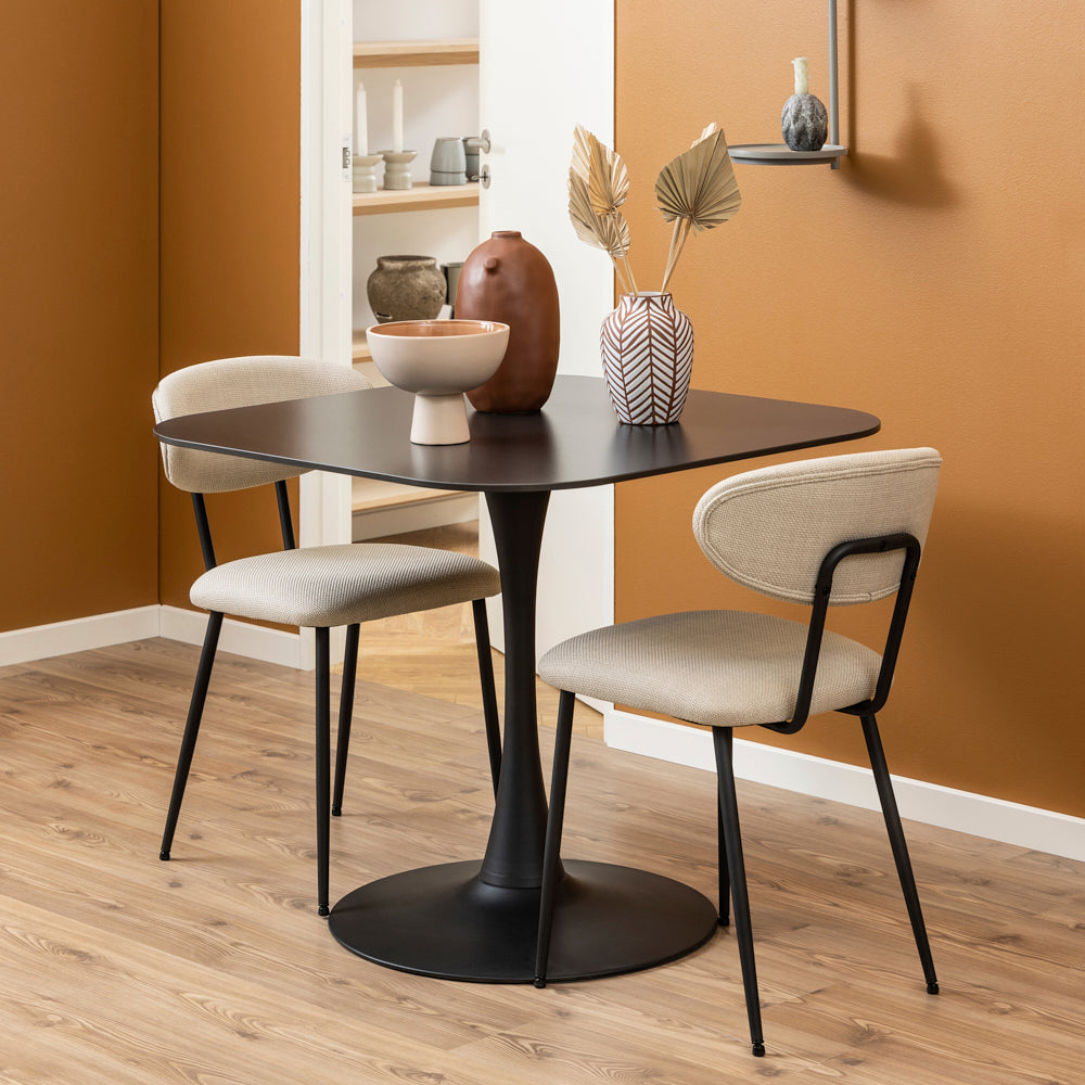 TORUS | כיסא מינמליסטי מרופד בבד אריג - KUALA