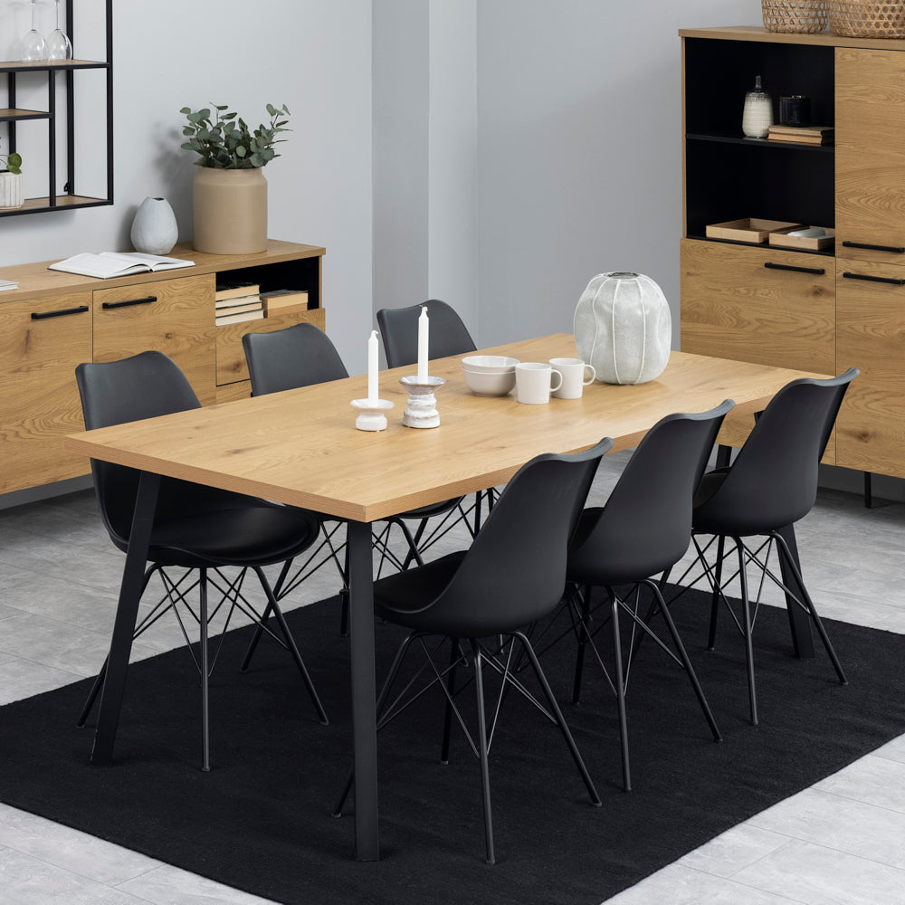 ROCK |  כיסא מודרני מרופד בבד דמוי עור - KUALA