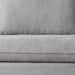 תמונה מזווית מספר 7 של המוצר CHARLOTTE | ספה חד-מושבית אפורה לסלון בבד אריג רחיץ