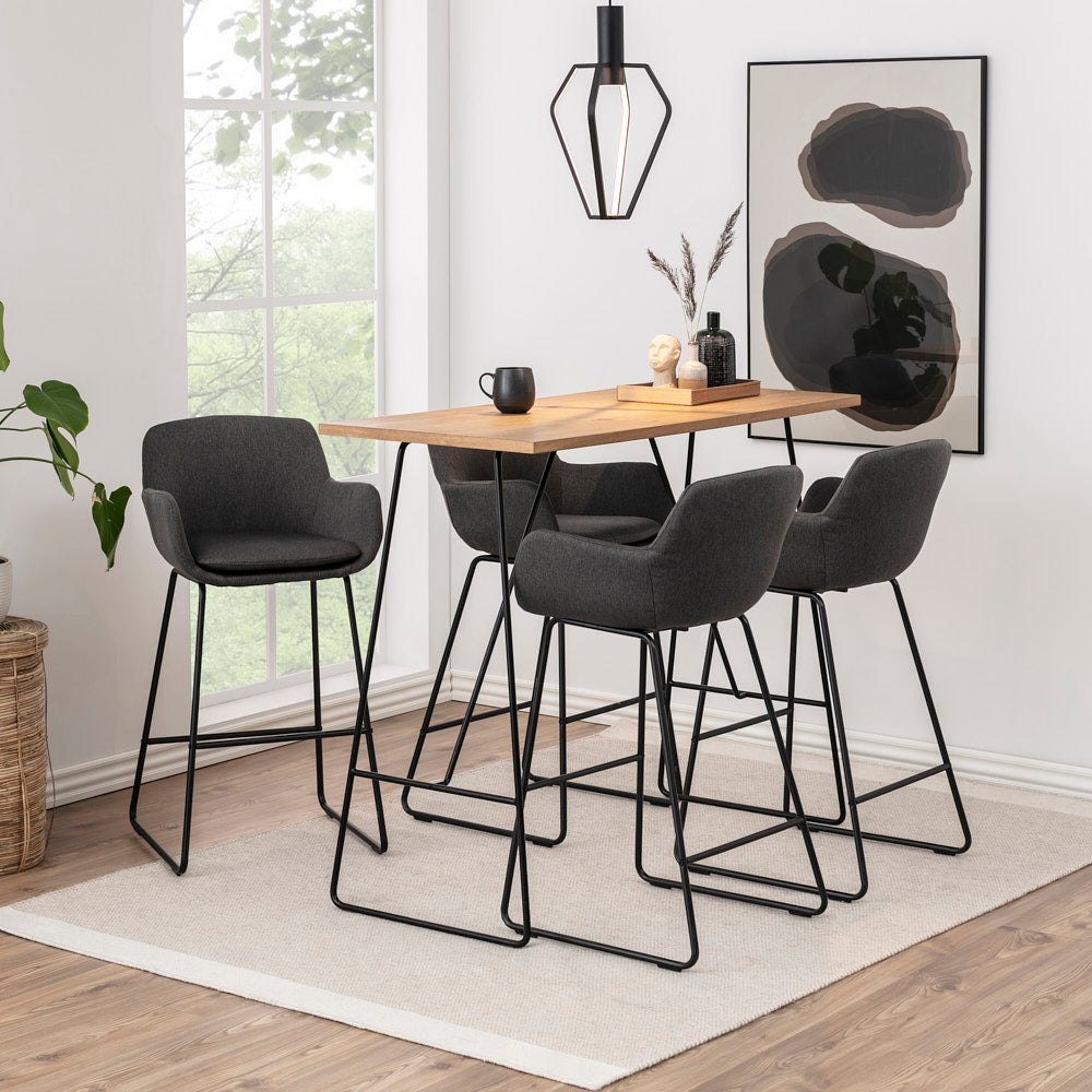 TRITON | כיסא בר מרופד ומעוצב בסגנון מודרני - KUALA