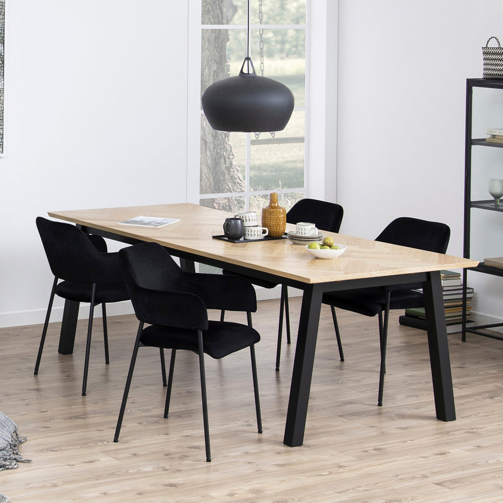 FLIT | כיסא מודרני מרופד עם משענות יד - KUALA